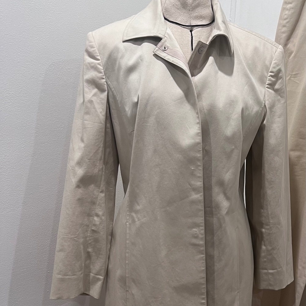 Classique Spring Tan Coat size 8